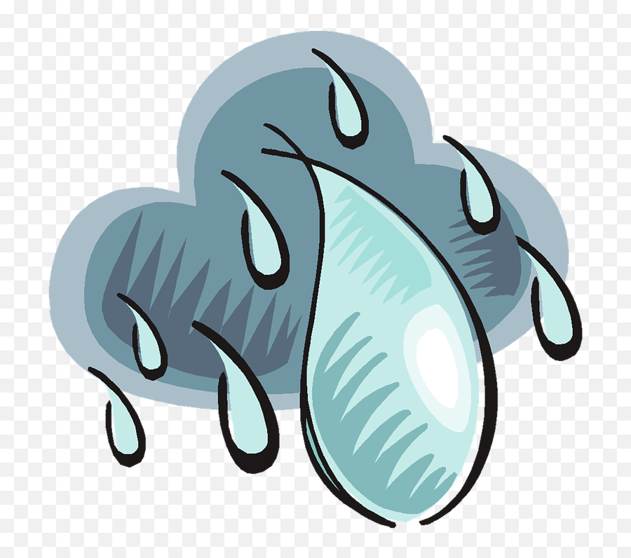 Free Rainy Weather Illustrations - Rain Emoji,Heavy Metal Emoticon