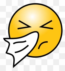 Singing Smiley Face - Disease Clipart Emoji,Crying Salute Emoticon
