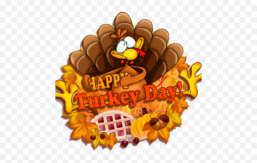 Happy Turkey Day Launcher Theme Live Hd - Cartoon Emoji,Turkey Emoji For Android