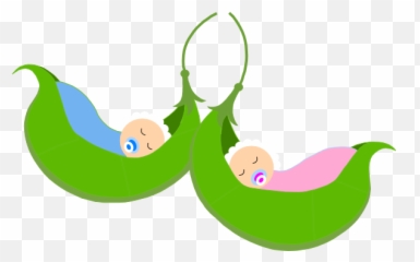 Two Peas In A Pod Clipart Free - Two Peas In A Pod High Resolution Emoji,Peapod Emoji