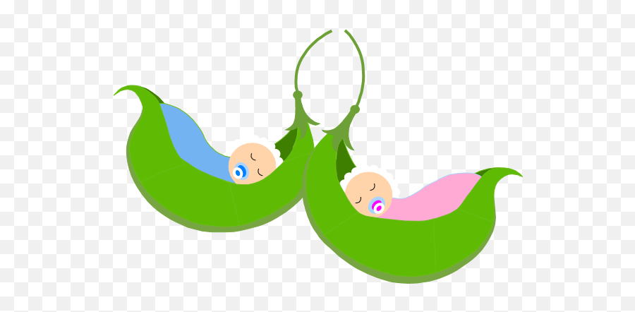 Two Peas In A Pod Clipart Free - Two Peas In A Pod High Resolution Emoji,Peapod Emoji