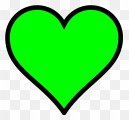Green Heart Clipart - Emoji