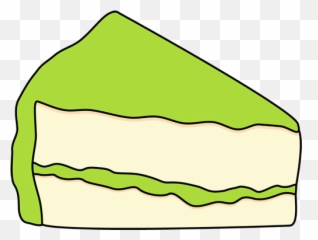 Slice Of Cake Png Files - Green Clip Art Emoji