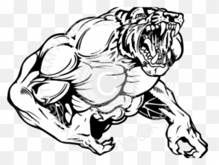 Muscle - Clipart Muscle Black And White Emoji,White Tiger Emoji