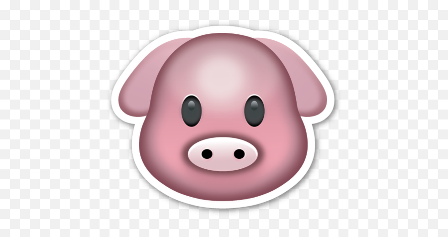Pig Face - Emoji Pig Face,Pig Emoji