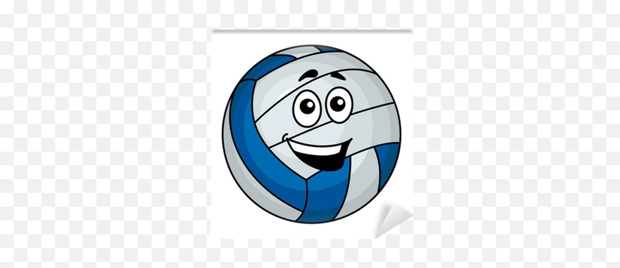 Volleyball Ball Wall Mural Pixers - Volley Arbitri A Fumetti Emoji,Volleyball Emoticon