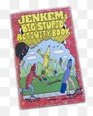 Big Stupid Activity Book - Jenkem Emoji