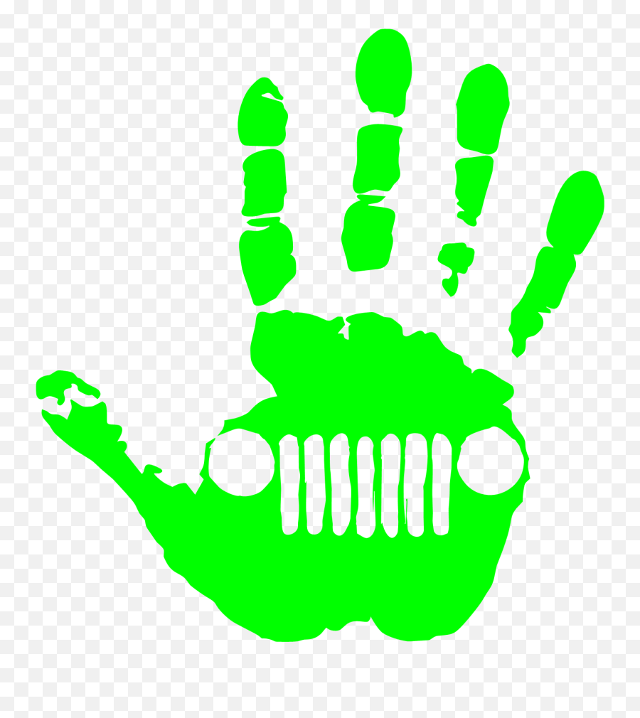 Jeep Wave - Jeep Wave Decal Clipart Full Size Clipart Jeep Wave Decal Emoji,Waves Emoji