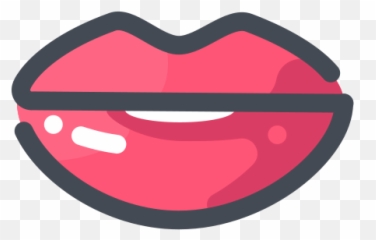 Glossy Lips Icon - Free Download Png And Vector Logo De Tik Tok Emoji,Emoji Hand And Lips