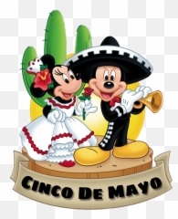 Cincodemayo Disney Mickey Minnie - Artwork Happy Cinco De Mayo Clipart Emoji,Cinco De Mayo Emojis