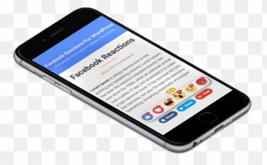 Facebook Reactions For WordPress New 3D - Tik Tok Phone Transparent Emoji