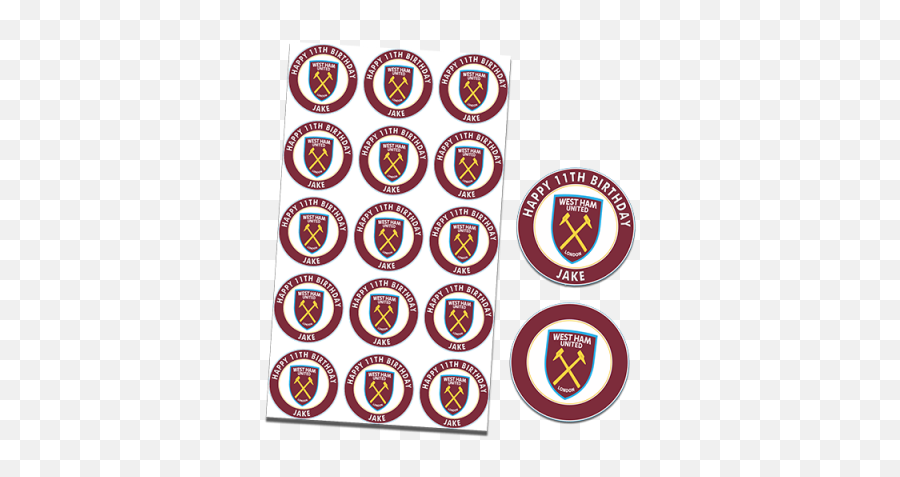 Paw Patrol - Rubble 15x 2u2033 Or 30x 15u2033 Cupcakes U2013 Can Be West Ham Cupcake Toppers Emoji,Sheriff Badge Emoji