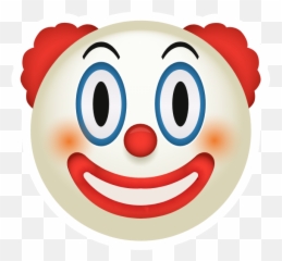 Red Dead Redemption 2 Round Sticker - Clown Emoji