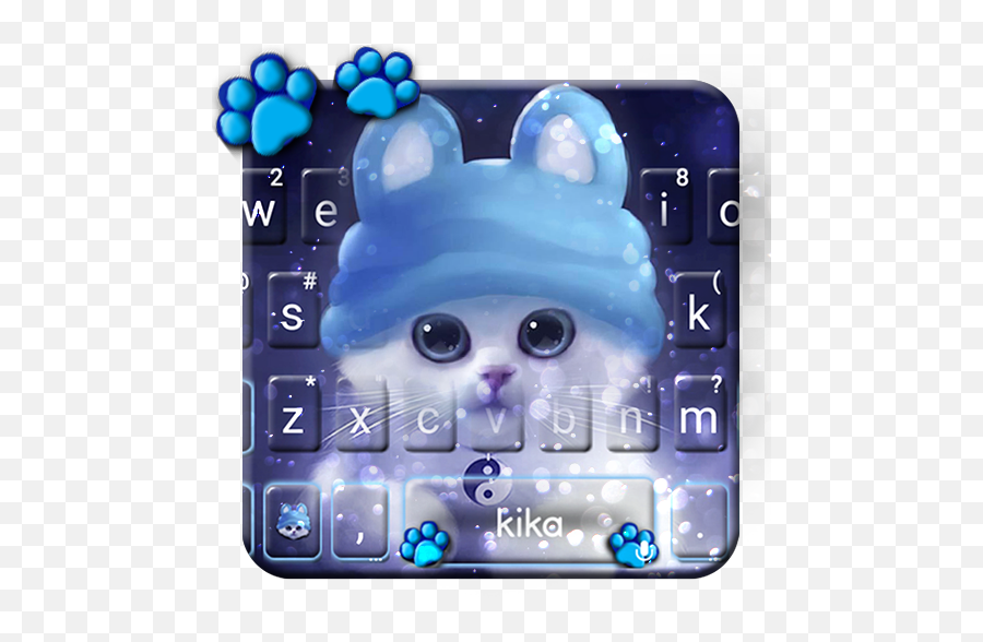 Kitty Hat Keyboard Theme For Android - Download Cafe Bazaar Wallpaper Emoji,Lg Emojis