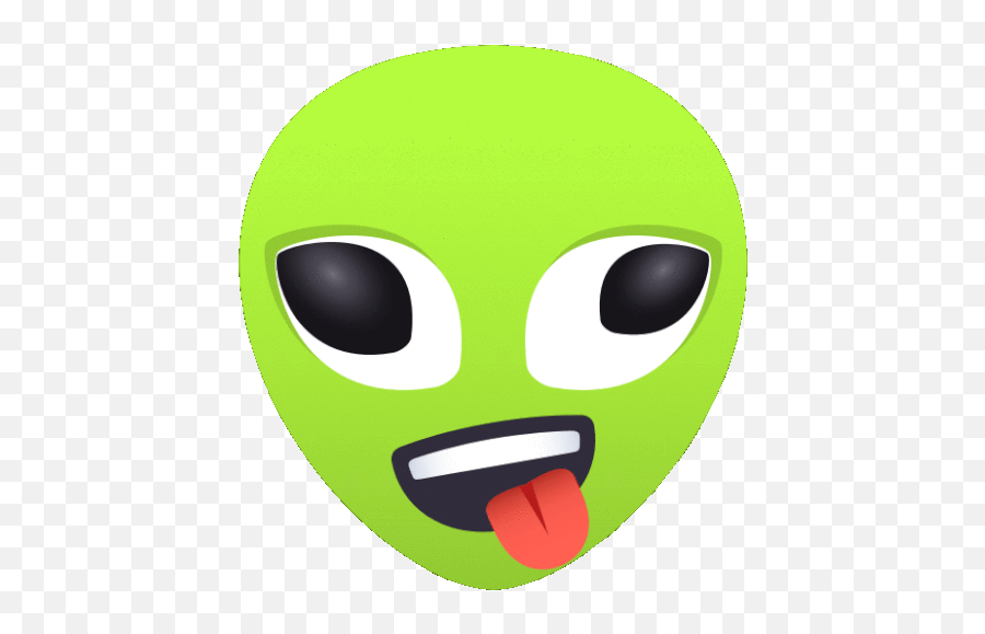Silly Alien Gif - Silly Alien Joypixels Discover U0026 Share Gifs Happy Emoji,Zany Emoji