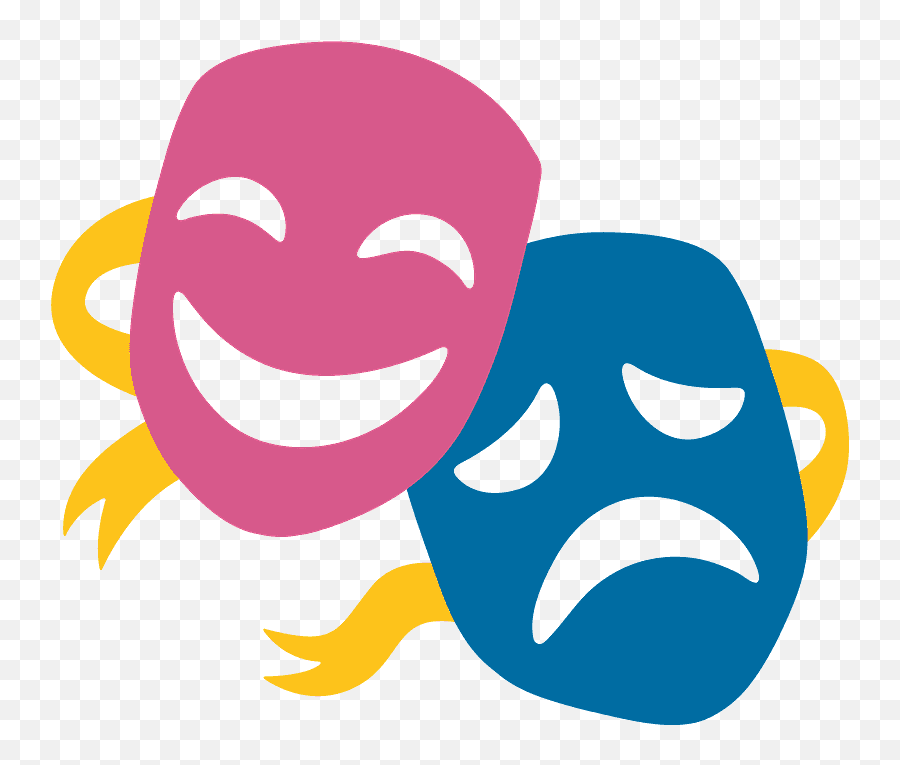 Performing Arts Emoji Clipart - Theater Emoji,Yarn Emoji
