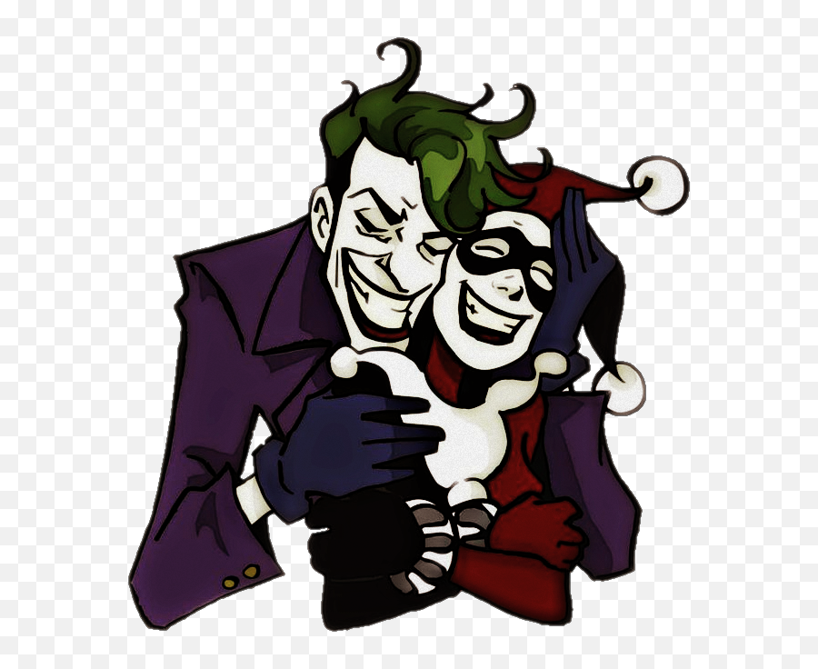 Harleyquinn Harley Joker Sticker By Amanda - Joker And Harley Quinn Png Emoji,Harley Quinn Emoji