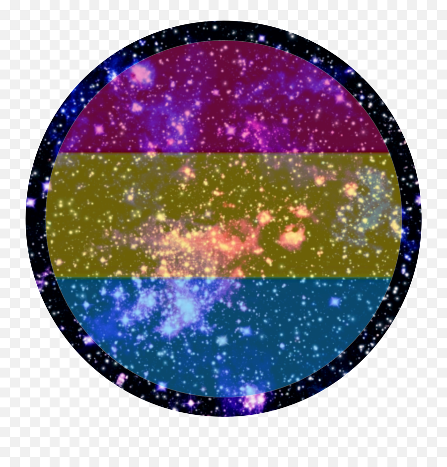 Lgbt Lgbtq Lgbtq Pan Sticker By Amanda Osborne - Tela De Galaxia Emoji,Pan Flag Emoji