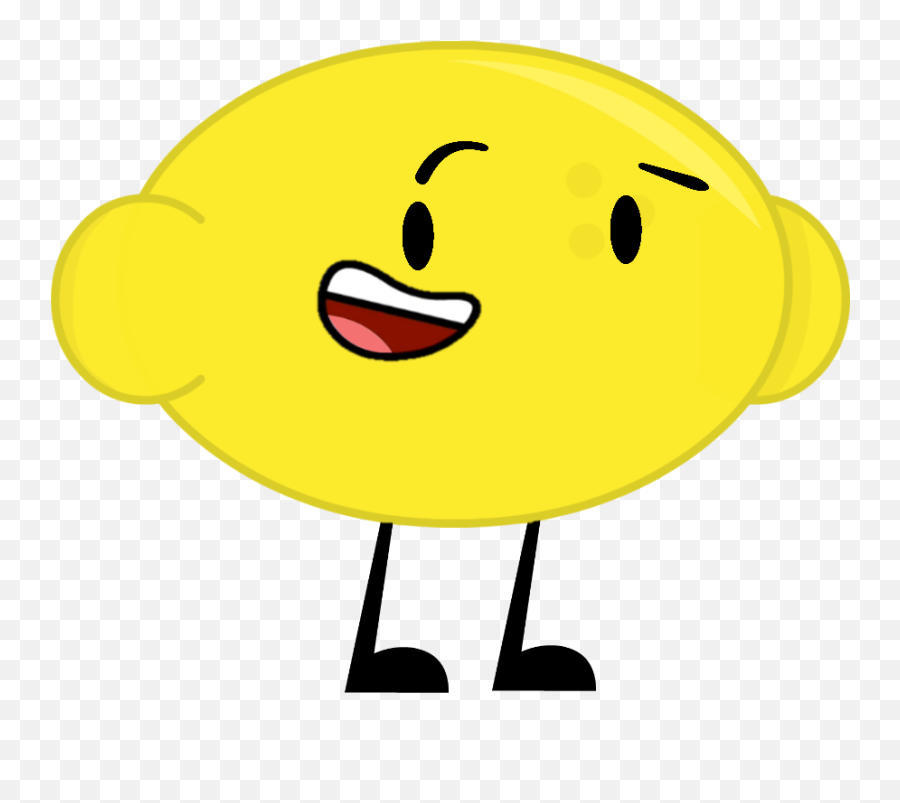 Lemon Clipart Yellow Object Lemon Yellow Object Transparent - Object Lemon Emoji,Thinking Emoji Variations