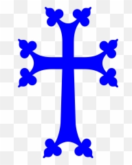 Armenian Cross Vector Clipart - Dot Emoji