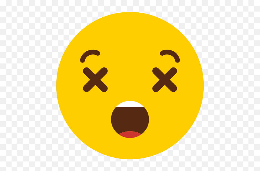 Emoticons Icon - Emoji Morto,Suprised Emoji