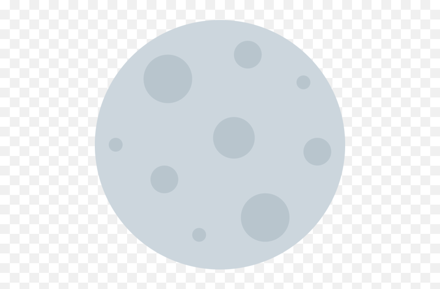 Full Moon Emoji - Circle,Moon Emoji