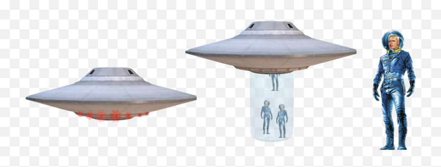 Ufo Spaceship Astronaut Isolated Science Fiction - Lampshade Emoji,Walking Emoji