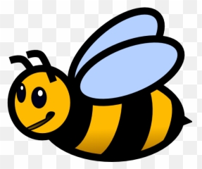 Bumble Bee Black And White Bee Clip Art - Clip Arts Bee Emoji,Bumble Bee Emoji