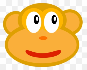 Eye Snout Facial Expression Png Clipart - Yellow Baboon Cartoon Png Emoji,Ape Emoji