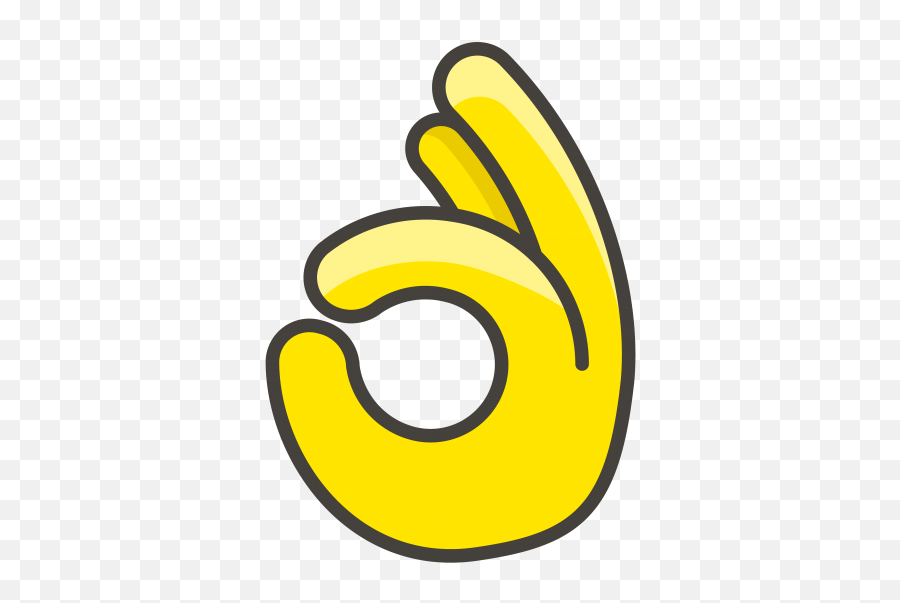 Ok Hand Emoji - Icon,Okay Emoji