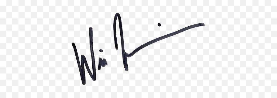 Signature Of Will Friedle - Calligraphy Emoji,Disney World Emoji