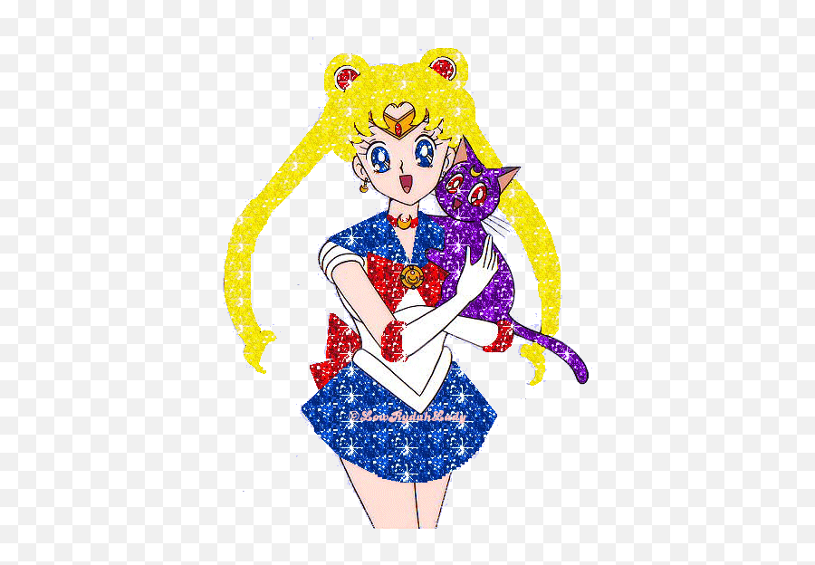 Sailor Moon Brillosas Gif Gifs Animados - Gifs De Sailor Moon Emoji,Sailor Moon Emojis