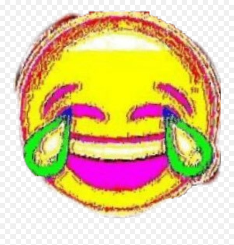 Emoji Dank Meme Top Lmao Deep Fried Laughing Emoji Meme Pngdeep Fried Emoji Free
