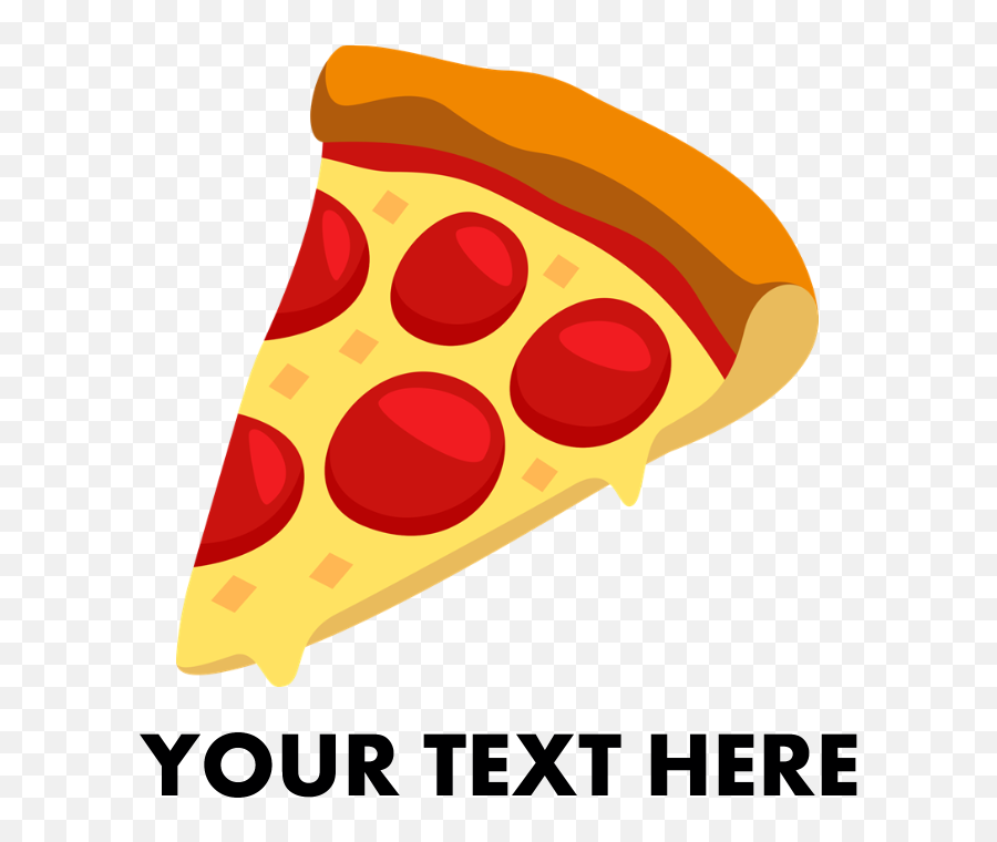 Pizza Emoji Personalized Baseball Cap - Fast Food,Emoji Pizza Order