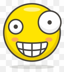 Open - Transparent Png Weird Face Emoji