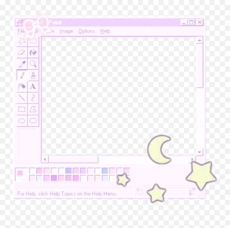 Soft Pastel Computer Softie Star - Screenshot Emoji,Clover And Star Emoji