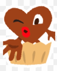 Chocolate Heart - Illustration Emoji
