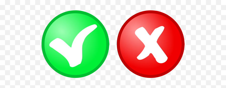 Tick And Cross Web Vector Icons - Ok No Ok Png Emoji,Greek Flag Emoji