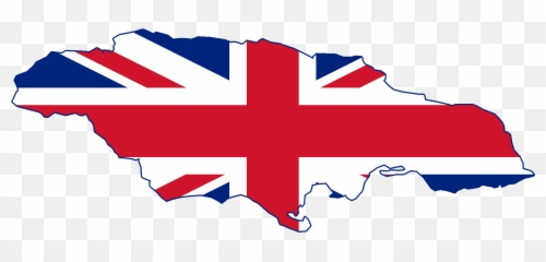 Flag Map Of British Jamaica - Emoji