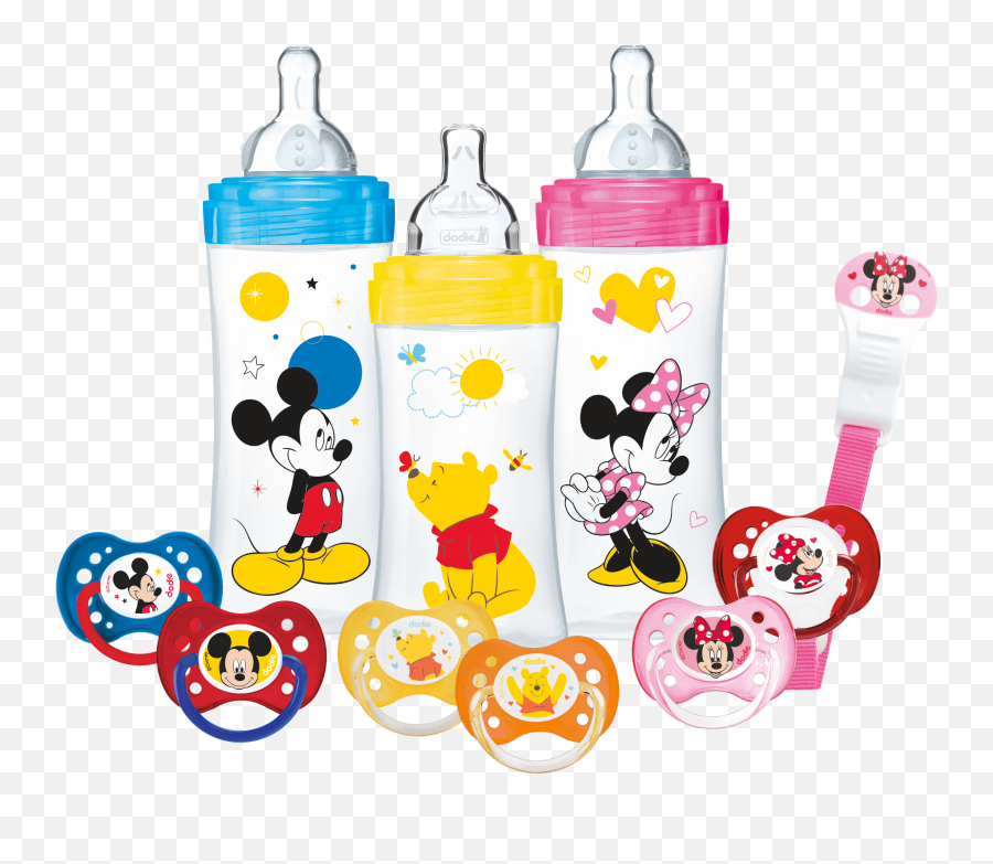 Pacifier Clipart Infant Bottle - Baby Bottles Mickey Mouse Emoji,Emoji Baby Bottle