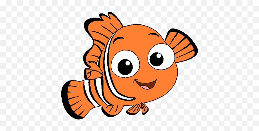 Clownfish Clipart - Fish Nemo Clipart Emoji,Clown Fish Emoji