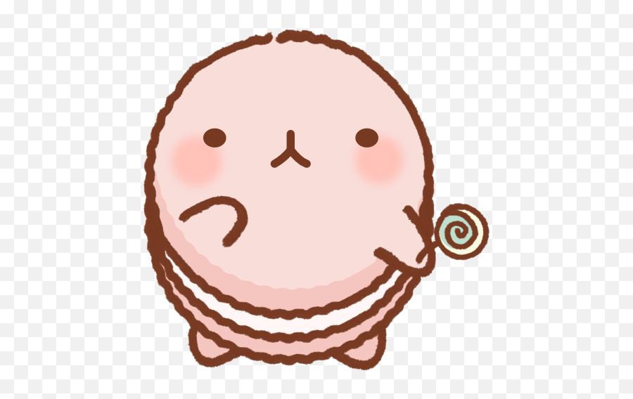 Macachan - Pastel Color Sticker Pastel Emoji,Macaron Emoji