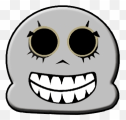 Scary Skeleton Emoji - Clip Art