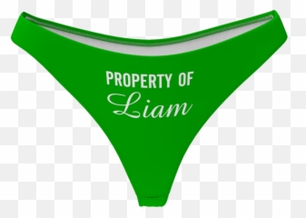 Custom Name Property Of Thong Panty - Underpants Emoji,Thong Emoji