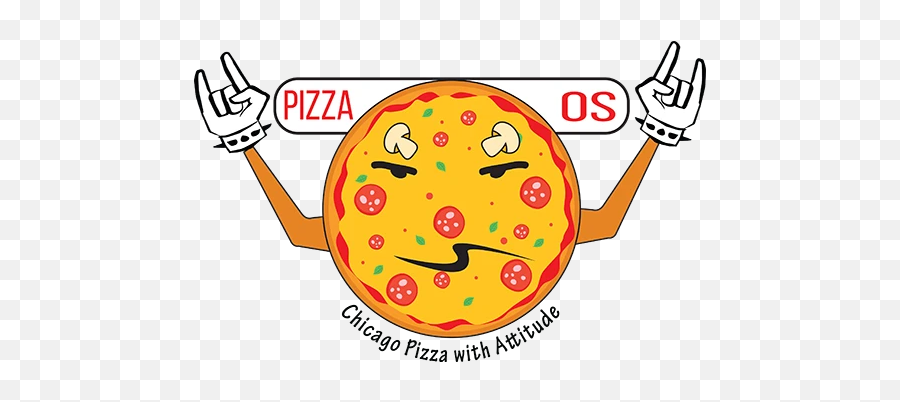 Pizza Os Merch - Welcome To Pizza Os Cartoon Emoji,Pizza Emoticon