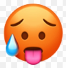Iphone Shine Hot Emoji Tumblr Freetoedit - De Calor Png