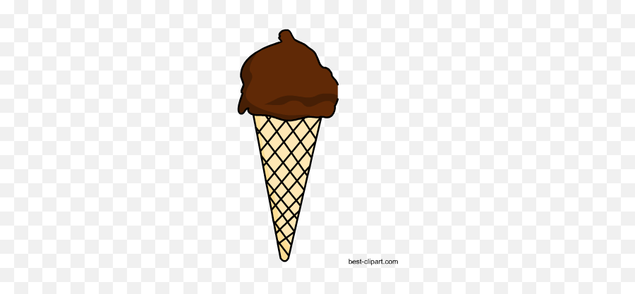 Free Healthy And Junk Food Clip Art - Ice Cream Cone Emoji,Emoji Chocolate Ice Cream