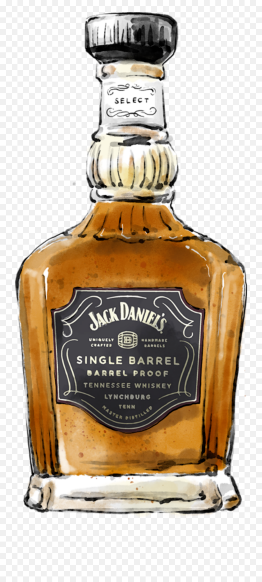 Liquor - Sticker By R Dayberry Jack Whiskey Ginger Emoji,Tennessee Emoji