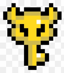 Pixilart - Tloz Boss Key By Def123 Pixel Art Zelda Key Emoji,Key Emoticon