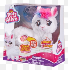 Zuru Pets Alive Boppi the Booty Shakinu0027 Llama - Toys For Girls Seven Years Old Emoji
